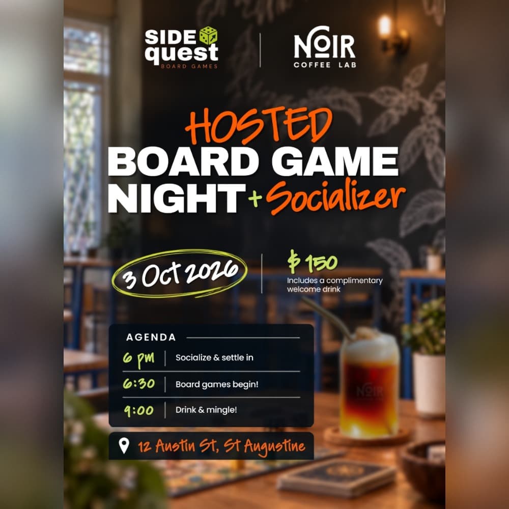 Noir x Side Quest - Board Game Night!