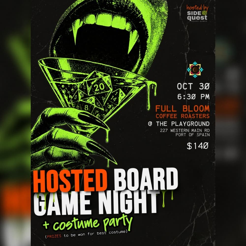 Halloween: Hosted Board Game Night!